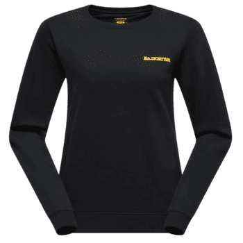 Tričko dlhý rukáv La Sportiva Climbing on the Moon Sweatshirt Women Nero/Giallo