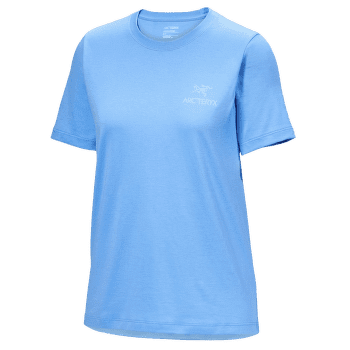 Triko krátký rukáv Arcteryx Kragg SL Cotton Emblem Crew SS Women Glacial