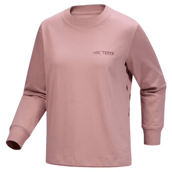 Tričko dlhý rukáv Arcteryx Kragg Cotton Bird Crew LS Women Bliss / Mars