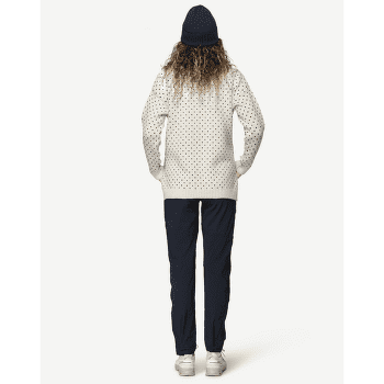 Sveter Devold Sorisen Wool Sweater Women 684B STONE/OFFWHITE