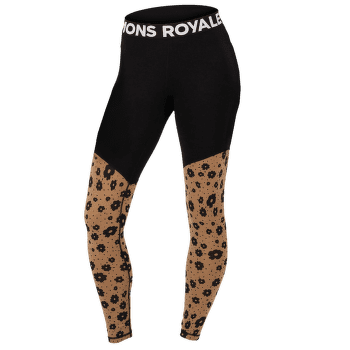 Legíny Mons Royale Cascade Merino Flex Legging Women Aoraki Lily Toffee