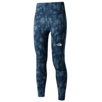 Legíny The North Face Flex 25IN Tight-Print Women JZ9 SUMMIT NAVY DIFFUSED NATURE PRINT