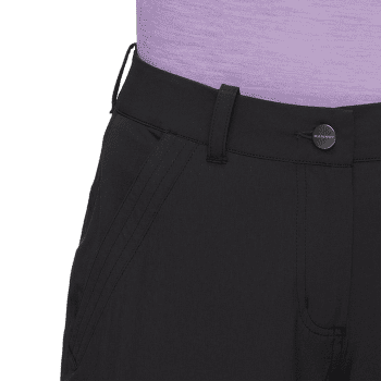 Kalhoty Mammut HIKING ZIP OFF PANTS WOMEN black 0001