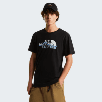 Tričko krátky rukáv The North Face Mountain Line Regular Short Sleeve Tee - Graphic Men TNF BLACK