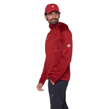 Bunda Mammut CRAG ML HOODED JACKET MEN 3818 dark mammut red