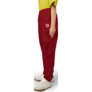 Nohavice Mammut CRAG CLIMBING PANTS KIDS 3818 dark mammut red