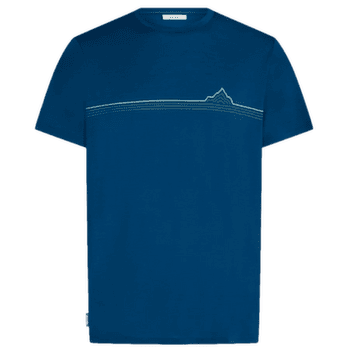 Tričko krátky rukáv Icebreaker Merino 150 Tech Lite SS Tee Range Stripes Men ATLANTIS