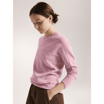 Tričko dlhý rukáv Arcteryx Hallam Merino Wool Crew Women Bliss