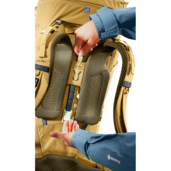 Batoh deuter Aircontact Core 60+10 savanna-nori