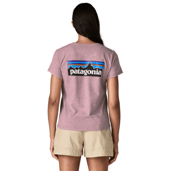 Tričko krátky rukáv Patagonia P-6 Logo Responsibili-Tee Women Potters Red