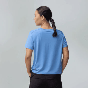 Tričko krátky rukáv Fjällräven ABISKO LITE SS WOMEN Chalk Rose