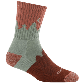 Ponožky Darn Tough Treeline Micro Crew Midweight With Cushion CANYON