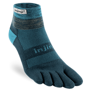 Ponožky Injinji Trail Midweight Mini Crew Xtralife MIDNIGHT