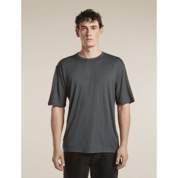 Triko krátký rukáv Icebreaker Merino 150 Tech Lite SS Realxed Tee Men OBSIDIAN