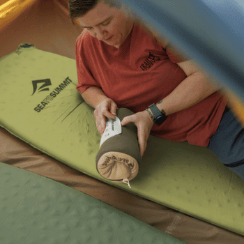 Polštář Sea to Summit Foam Core Pillow Large Bombay Brown