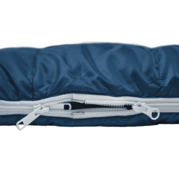 Spacák Grüezi bag DownWool Two in One Comfort 2.0 Rechts Night Blue