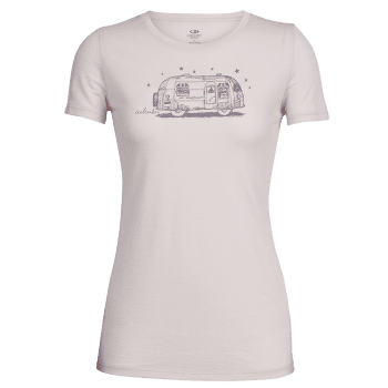 Tričko krátky rukáv Icebreaker Tech Lite SS Crewe Caravan Women Glow