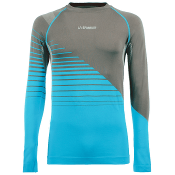 Tričko dlhý rukáv La Sportiva Artic Long Sleeve Men Carbon/Tropic Bl