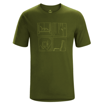 Tričko krátky rukáv Arcteryx Quadrants T-Shirt SS Men Bushwhack