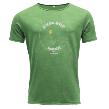 Tričko krátky rukáv Devold Explore More Tee Men CLOVER