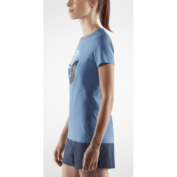 Triko krátký rukáv Fjällräven Gädgaureh '78 T-shirt Women River Blue