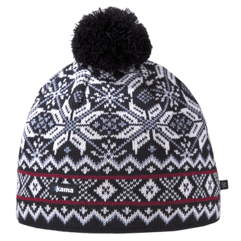 Čepice Kama AW06 Windstopper Knitted Hat black 110