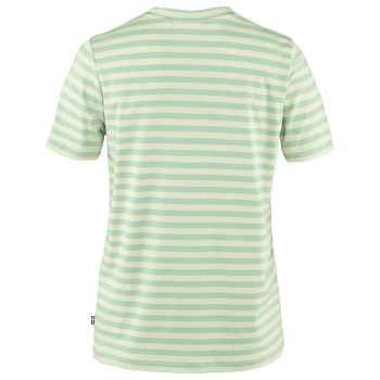 Triko krátký rukáv Fjällräven Striped T-shirt Women Sky-Chalk White