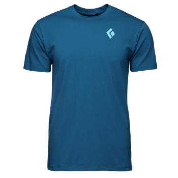 Triko krátký rukáv Black Diamond Mountain Badge Tee Men Astral Blue