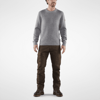Svetr Fjällräven Övik Nordic Sweater Men Dark Navy