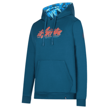 Mikina La Sportiva RETRO HOODY Women Storm Blue