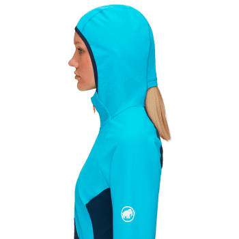 Mikina Mammut Eiger Speed ML Hybrid Hooded Jacket Women sky-night
