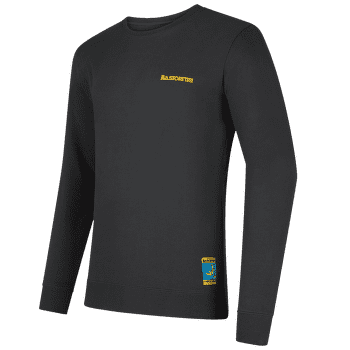 Tričko dlhý rukáv La Sportiva CLIMBING ON THE MOON Sweatshirt Men Carbon/Giallo
