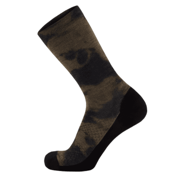 Ponožky Mons Royale Atlas Merino Crew Sock Olive Tie Dye