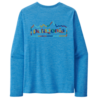 Triko dlouhý rukáv Patagonia L/S Cap Cool Daily Graphic Shirt Men Unity Fitz: Vessel Blue X-Dye