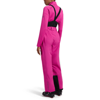 Kalhoty La Sportiva CHASER EVO SHELL BIB PANT Women Black/Cherry Tomato