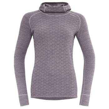 Tričko dlhý rukáv Devold Kvitegga Merino 230 Hoodie Women 167A ORCHID