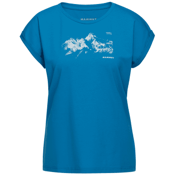 Tričko krátky rukáv Mammut Mountain T-Shirt 8035m Women glacier blue