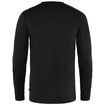 Tričko dlhý rukáv Fjällräven Abisko Wool LS Men Black