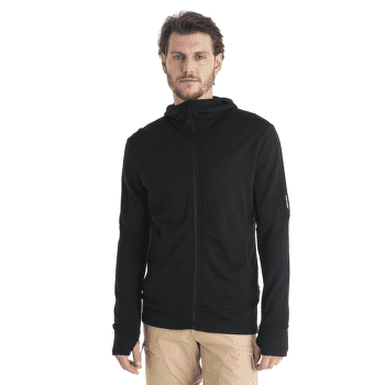 Pulover Icebreaker Merino 260 Quantum IV LS Zip Hoodie Men BITTERSWEET