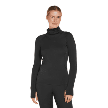 Mikina Icebreaker 300 MerinoFine™ Polar LS Roll Neck Women Black