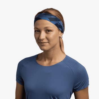 Čelenka Buff Coolnet UV Slim Headband AHIN AZURE