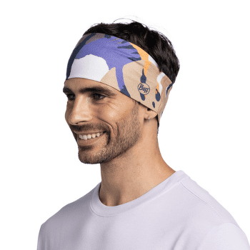 Čelenka Buff Coolnet UV Wide Headband GUYNAM MULTI