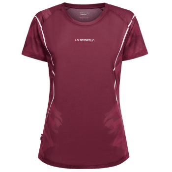 Tričko krátky rukáv La Sportiva PACER T-SHIRT Women Redwood/Chalk