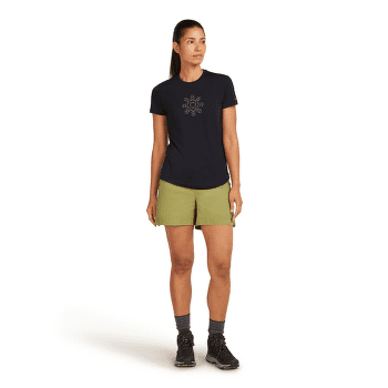 Tričko krátky rukáv Icebreaker Merino Blend 125 Cool-Lite™ Sphere SS Tee Fusion Women BLACK