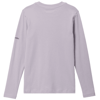 Tričko dlhý rukáv Columbia Hazeldel Hill™ Long Sleeve Graphic Tee Girls Lavender Pearl, Barely Printed 551