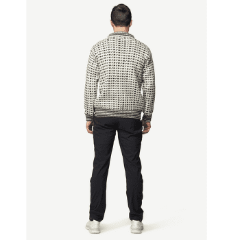 Sveter Devold Original Islender Crew Neck 150B  CHALK PINK/ANTHRACITE