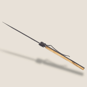 Nůž Deejo Tattoo Black 37g, Olive Wood, Gemini