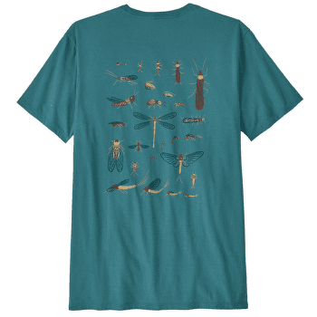 Tričko krátky rukáv Patagonia Buggy Organic T-Shirt Wetland Blue