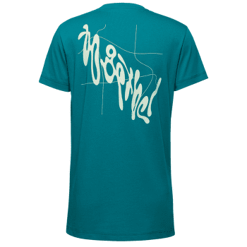Tričko krátky rukáv Mammut Massone T-Shirt Together Men 40320 deep teal