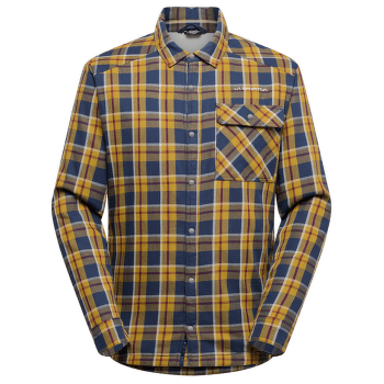 Košile dlouhý rukáv La Sportiva RAMBLER LINED FLANNEL SHIRT MEN Night Sky/Savana